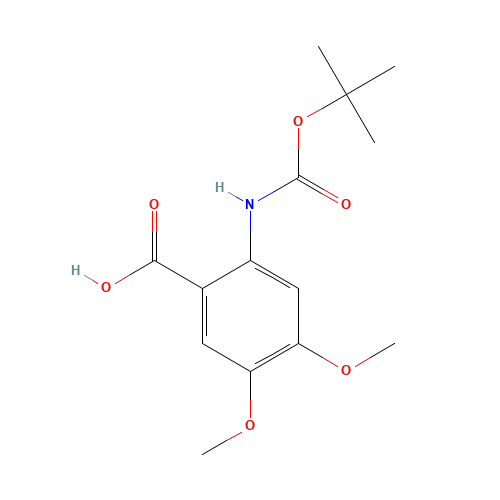 2-TERT-BUTOXYCARBONYLAMINO-4,5-DIMETHOXY-BENZOIC ACID (CAS: 122744-78-9) - Related Chemical Product