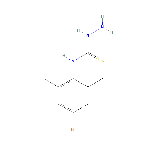 4-(4-BROMO-2,6-DIMETHYLPHENYL)-3-THIOSEMICARBAZIDE (CAS: 122813-72-3) - Related Chemical Product