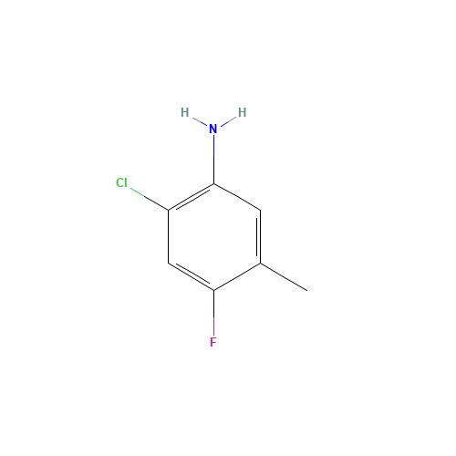 2-CHLORO-4-FLUORO-5-METHYLANILINE (CAS: 124185-35-9) - Related Chemical Product
