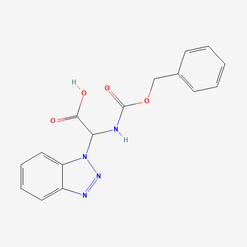 BENZOTRIAZOL-1-YL-BENZYLOXYCARBONYLAMINO-ACETIC ACID (CAS: 124676-19-3) - Related Chemical Product