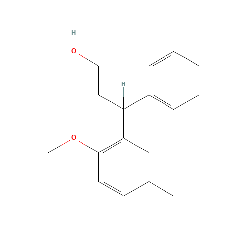 3-(2-Methoxy-5-methylphenyl)-3-phenyl propanol (CAS: 124937-73-1) - Related Chemical Product