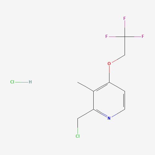 2-Chloromethyl-3-methyl-4-(2,2,2-trifluoroethoxy)pyridine hydrochloride (CAS: 127337-60-4) - Related Chemical Product