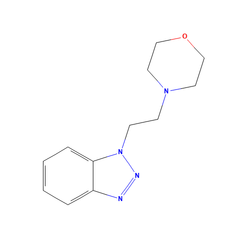 1-(2-MORPHOLIN-4-YL-ETHYL)-1H-BENZOTRIAZOLE (CAS: 127865-14-9) - Related Chemical Product