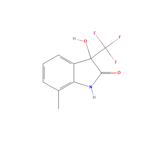 3-HYDROXY-2-OXO-3-TRIFLUOROMETHYL-7-METHYLINDOLINE (CAS: 128350-90-3) - Related Chemical Product