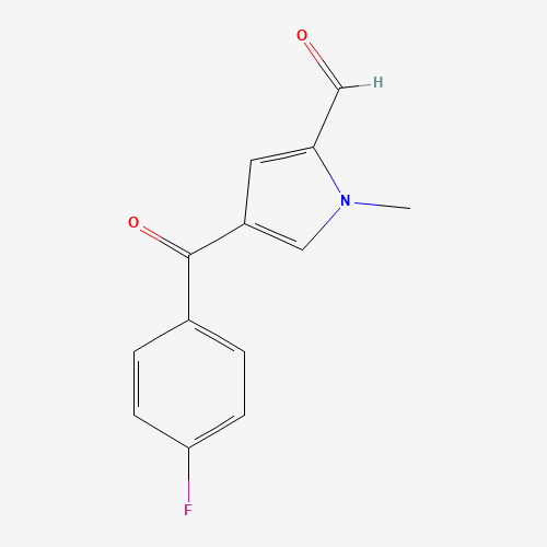 4-(4-FLUOROBENZOYL)-1-METHYL-1H-PYRROLE-2-CARBALDEHYDE (CAS: 128843-61-8) - Related Chemical Product