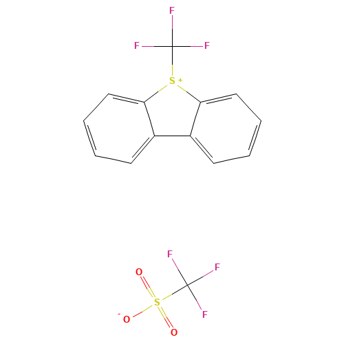 S-(Trifluoromethyl)dibenzothiophenium trifluoromethanesulfonate (CAS: 129946-88-9) - Related Chemical Product