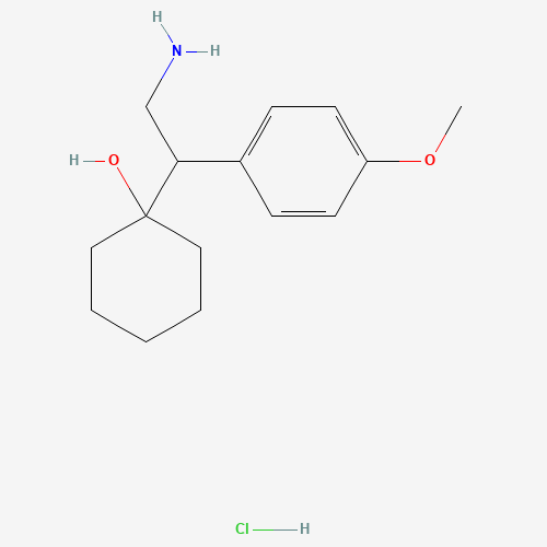 1-[2-Amino-1-(4-methoxyphenyl)-ethyl]-cyclohexanol hydrochloride (CAS: 130198-05-9) - Related Chemical Product