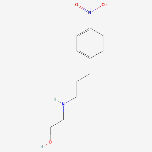 N-(2-Hydroxyethyl)-3-(4-nitrophenyl)propylamine (CAS: 130634-09-2) - Related Chemical Product
