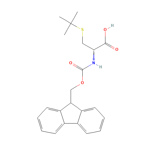 FMOC-D-CYS(TBU)-OH (CAS: 131766-22-8) - Related Chemical Product