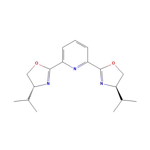 (R,R)-2,2'-(2,6-PYRIDINEDIYL)BIS(4-ISOPROPYL-2-OXAZOLINE) (CAS: 131864-67-0) - Related Chemical Product