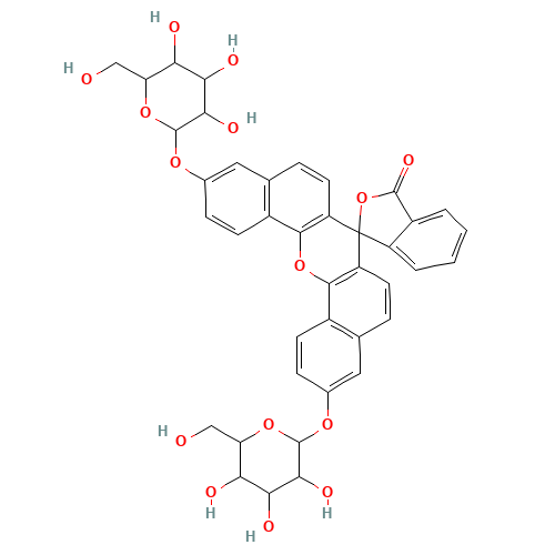 NAPHTHOFLUORESCEIN DI-(BETA-D-GALACTOPYRANOSIDE) (CAS: 133551-98-1) - Related Chemical Product