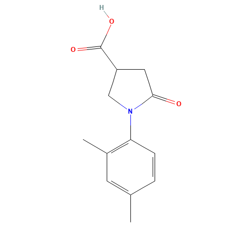 1-(2,4-DIMETHYL-PHENYL)-5-OXO-PYRROLIDINE-3-CARBOXYLIC ACID (CAS: 133748-22-8) - Related Chemical Product