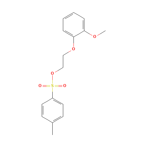 2-(2-Methoxyphenoxy)ethyl-4-methylbenzensulfonate (CAS: 137309-88-7) - Related Chemical Product