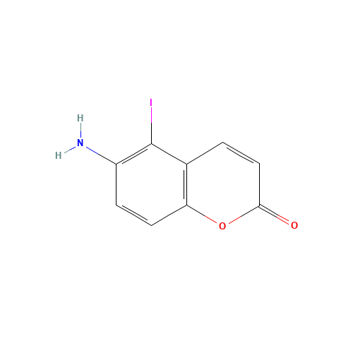 5-IODO-6-AMINO-1,2-BENZOPYRONE (CAS: 137881-27-7) - Related Chemical Product