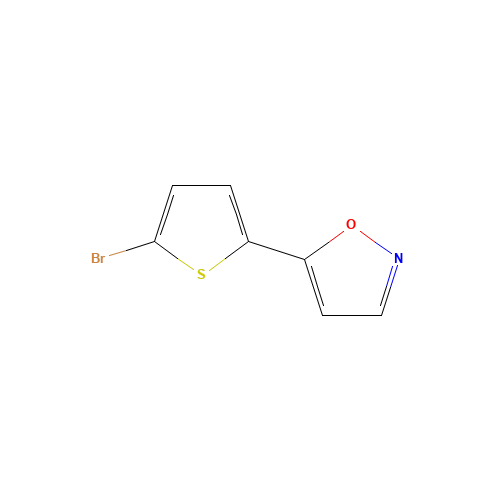 2-BROMO-5-(ISOXAZOL-5-YL)THIOPHENE (CAS: 138716-31-1) - Related Chemical Product