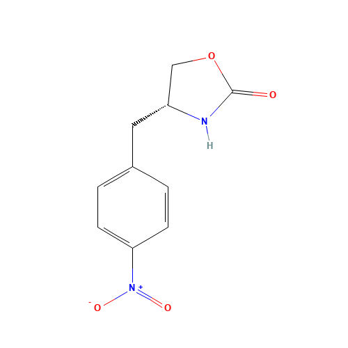 (S)-4-(4'-Nitrobenzyl)-1,3-oxazolidine-2-one (CAS: 139264-66-7) - Related Chemical Product