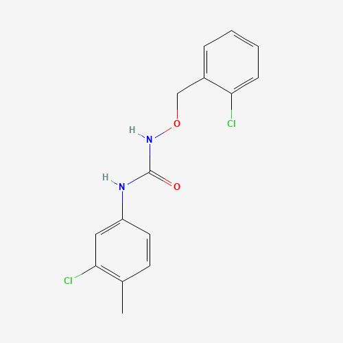 1-(2-CHLOROBENZYLOXY)-3-(3-CHLORO-4-METHYLPHENYL)UREA (CAS: 139444-36-3) - Related Chemical Product