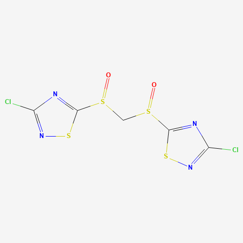 BIS(3-CHLORO-1,2,4-THIADIAZOL-5-YLSULFINYL)METHANE (CAS: 139444-37-4) - Related Chemical Product