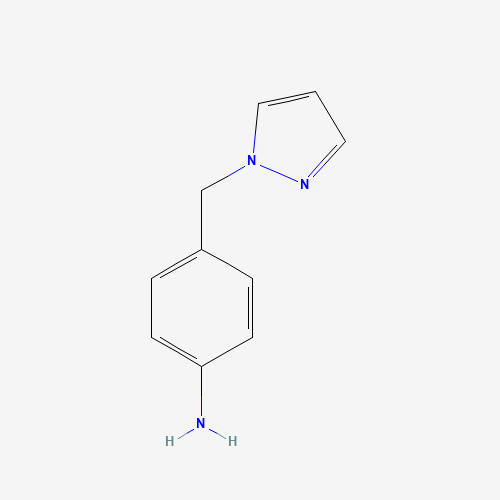 4-(1H-Pyrazol-1-ylmethyl)aniline (CAS: 142335-61-3) - Related Chemical Product