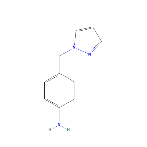 4-(1H-Pyrazol-1-ylmethyl)aniline (CAS: 142335-61-3) - Related Chemical Product