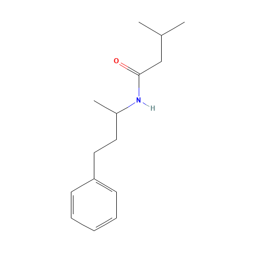 N-(1-METHYL-3-PHENYLPROPYL)ISOVALERAMIDE (CAS: 143085-87-4) - Related Chemical Product