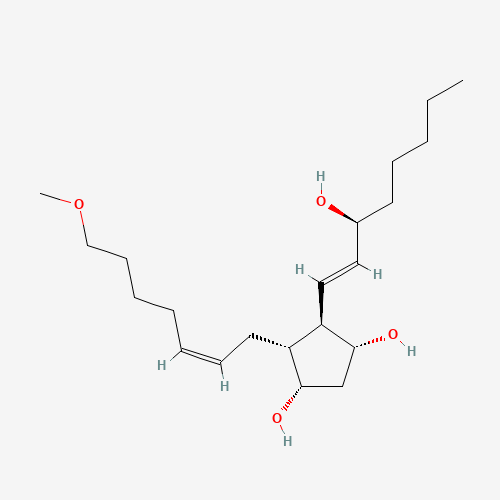 1-METHOXY-9ALPHA,11ALPHA,15S-TRIHYDROXYPROSTA-5Z,13E-DIENE (CAS: 143656-18-2) - Related Chemical Product