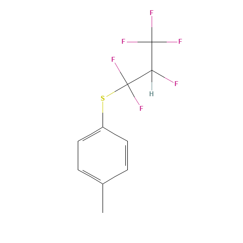1-(1,1,2,3,3,3-HEXAFLUORO-PROPYLSULFANYL)-4-METHYL-BENZENE (CAS: 144429-11-8) - Related Chemical Product