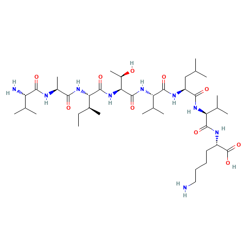 CALCIUM-LIKE PEPTIDE (CAS: 145224-99-3) - Chemical Structure and Molecular Formula 