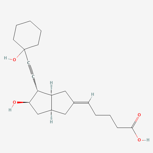 13,14-DEHYDRO-15-CYCLOHEXYL CARBAPROSTACYCLIN (CAS: 145375-81-1) - Related Chemical Product