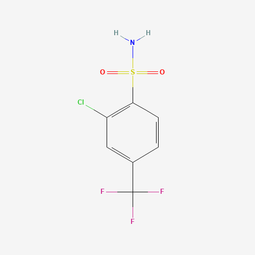 2-CHLORO-4-(TRIFLUOROMETHYL)BENZENESULFONAMIDE (CAS: 146533-47-3) - Related Chemical Product