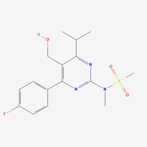 4-(4-Fluorophenyl)-6-isopropyl-2-[(N-methyl-n-methylsulfonyl)amino]pyrimidine-5-yl-methanol (CAS: 147118-36-3) - Related Chemical Product