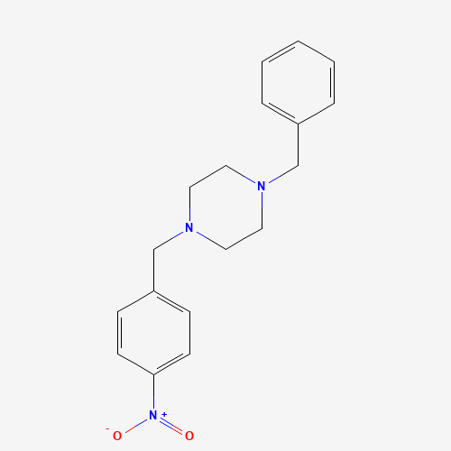 1-BENZYL-4-(4-NITROBENZYL)PIPERAZINE (CAS: 148120-37-0) - Related Chemical Product