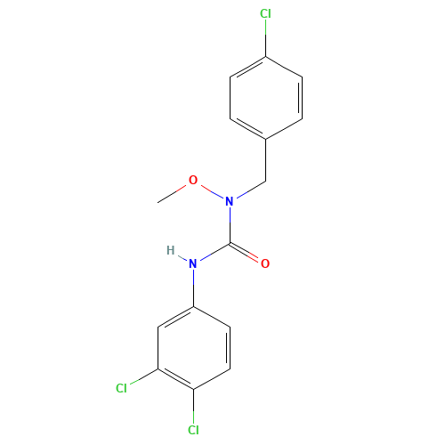 1-(4-CHLOROBENZYL)-3-(3,4-DICHLOROPHENYL)-1-METHOXYUREA (CAS: 149282-25-7) - Related Chemical Product