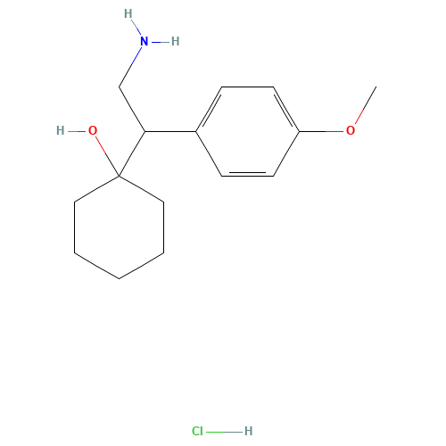 1-(4-METHOXYPHENYL)-2-AMINOETHYL CYCLOHEXANOL HYDROCHLORIDE (CAS: 149289-31-6) - Related Chemical Product