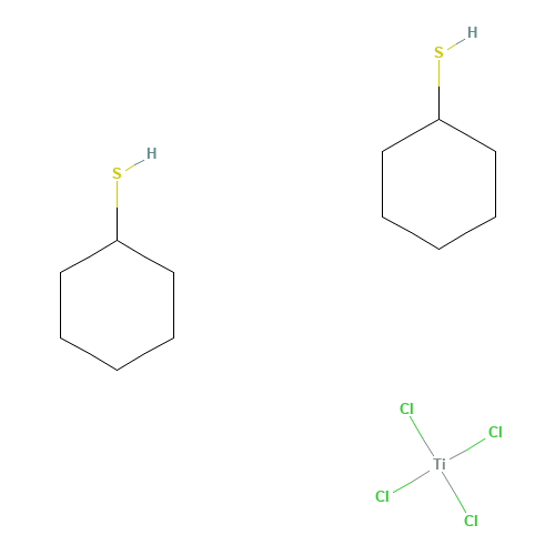 BIS(MERCAPTOCYCLOHEXANE)TITANIUM TETRACHLORIDE (CAS: 149391-23-1) - Related Chemical Product