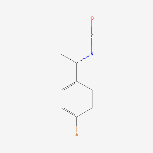 (S)-(-)-1-(4-BROMOPHENYL)ETHYL ISOCYANATE (CAS: 149552-52-3) - Related Chemical Product