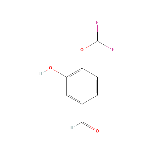 4-Difluoromethoxy-3-hydroxybenzaldehyde (CAS: 151103-08-1) - Related Chemical Product