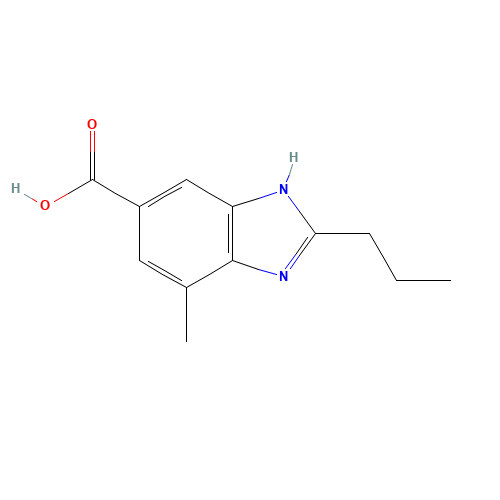 4-Methyl-2-n-propyl-1H-benzimidazole-6-carboxylic acid (CAS: 152628-03-0) - Related Chemical Product