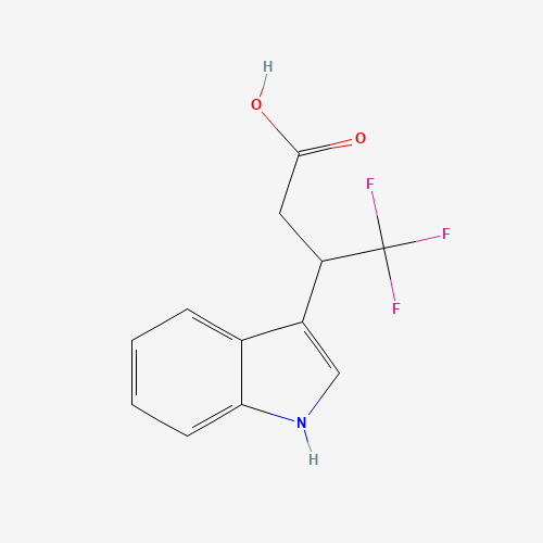4,4,4-TRIFLUORO-3-(3-INDOLYL)BUTYRIC ACID (CAS: 153233-36-4) - Related Chemical Product
