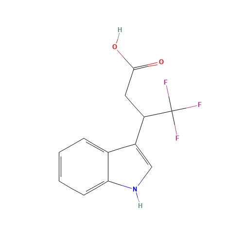 4,4,4-TRIFLUORO-3-(3-INDOLYL)BUTYRIC ACID (CAS: 153233-36-4) - Related Chemical Product