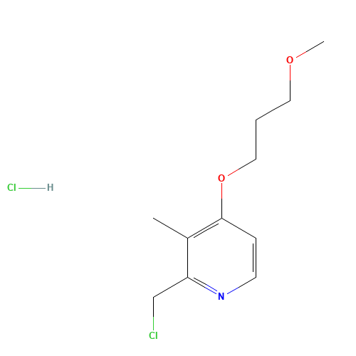 2-Chloromethyl-3-methyl-4-(3-methoxypropoxy)pyridine hydrochloride (CAS: 153259-31-5) - Related Chemical Product