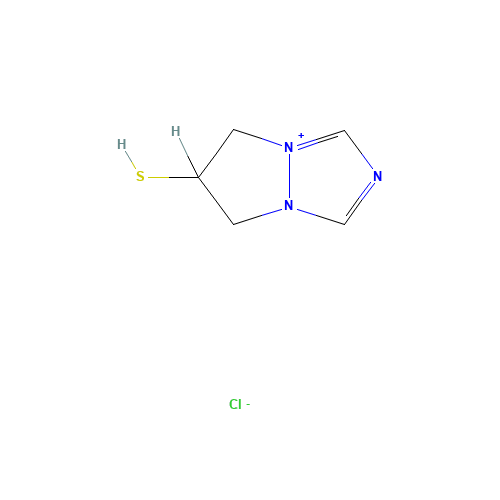 6,7-Dihydro-6-mercapto-5H-pyrazolo[1,2-a][1,2,4]triazolium chloride (CAS: 153851-71-9) - Related Chemical Product