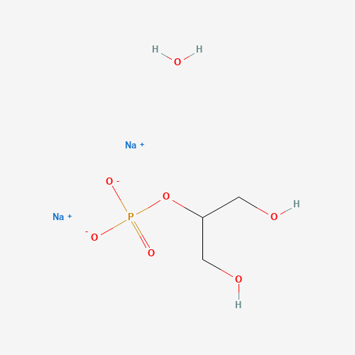 Sodium glycerophosphate (CAS: 154804-51-0) - Chemical Structure and Molecular Formula 