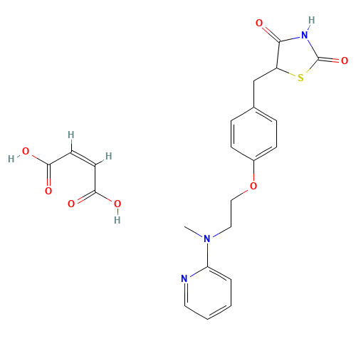 Rosiglitazone maleate (CAS: 155141-29-0) - Related Chemical Product