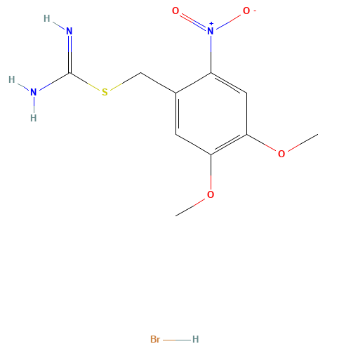 S-(4,5-DIMETHOXY-2-NITROBENZYL)ISOTHIOURONIUM BROMIDE (CAS: 155614-05-4) - Related Chemical Product