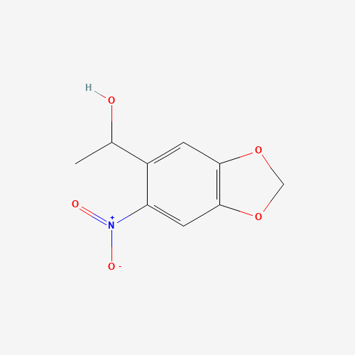 1-(4,5-METHYLENEDIOXY-2-NITROPHENOL)ETHAN-2-OL (CAS: 159873-64-0) - Related Chemical Product
