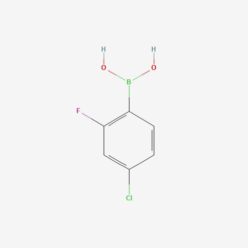 4-Chloro-2-fluorophenylboronic acid (CAS: 160591-91-3) - Related Chemical Product