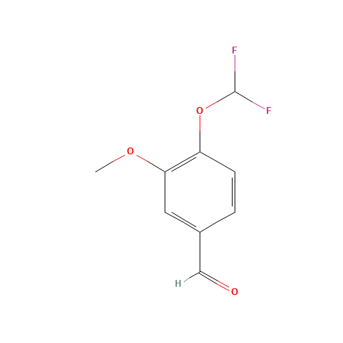 4-DIFLUOROMETHOXY-3-METHOXY-BENZALDEHYDE (CAS: 162401-70-9) - Related Chemical Product