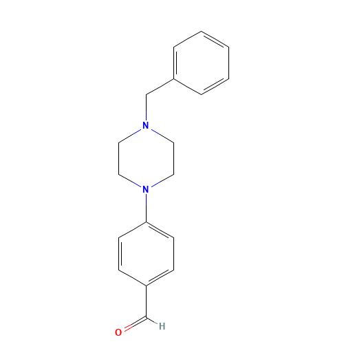 4-(4-BENZYLPIPERAZIN-1-YL)BENZALDEHYDE (CAS: 166438-88-6) - Related Chemical Product