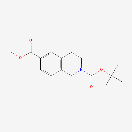2-TERT-BUTYL 6-METHYL 3,4-DIHYDROISOQUINOLINE-2,6(1H)-DICARBOXYLATE (CAS: 170097-66-2) - Related Chemical Product